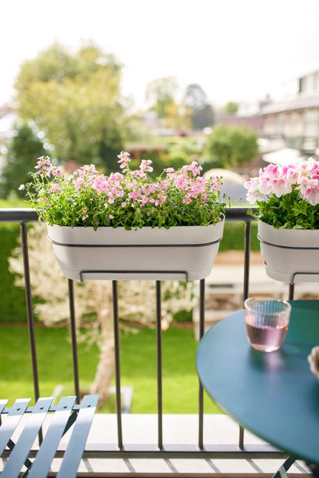 vibia campana balconnière 70cm blanc soie